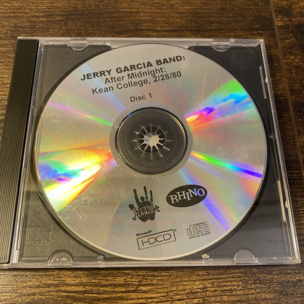 Jerry Garcia Band After Midnight Kean College 2/28/80 Very Rare Promo CD Lot - Picture 2 of 6